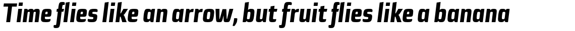 Sica Condensed ExtraBold Italic