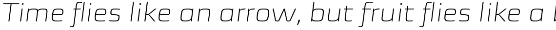 Sica Expanded ExtraLight Italic