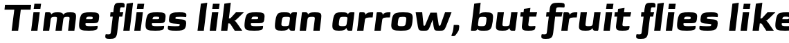 Sica Expanded ExtraBold Italic