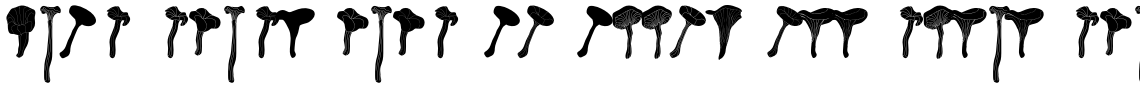 FT Funghi Dingbats