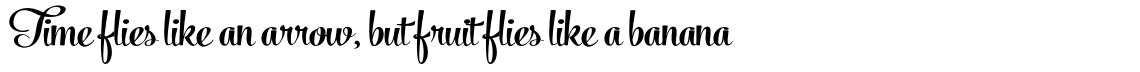 Powder Script Black