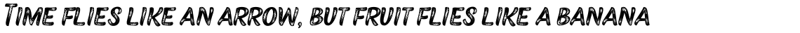 Black Script Printed Caps