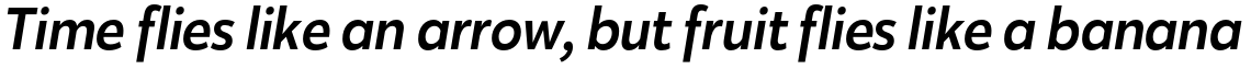 Karu Medium Italic