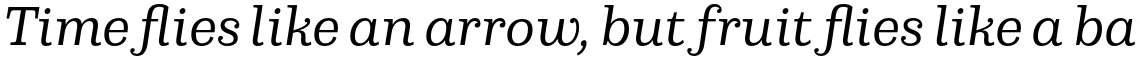 Capital Serif Regular Italic