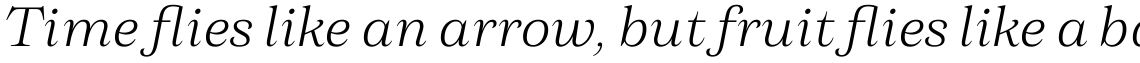 Morison Light Italic