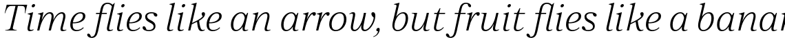 Zeit Extra Light Italic