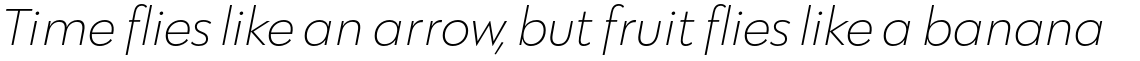 Klik ExtraLight Italic