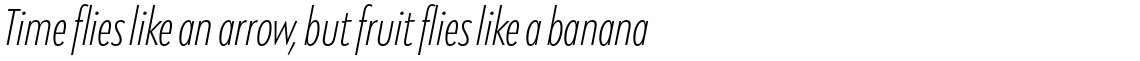 Klik Extra Light Condensed Italic