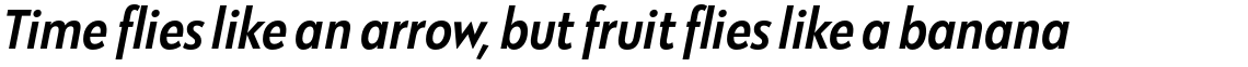 Klik Medium Narrow Italic