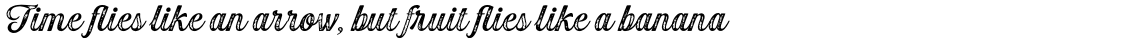 Gambler Script Print Bold