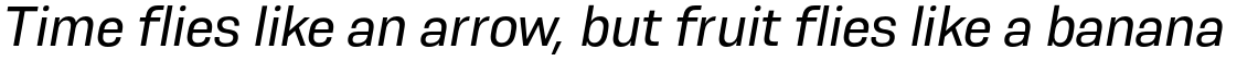 Resolve Sans Semilight Italic