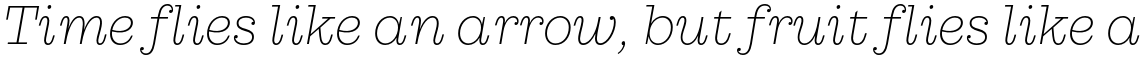 Lagom Ultralight Italic