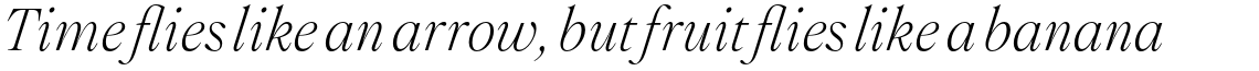 Montaigne Extralight Italic