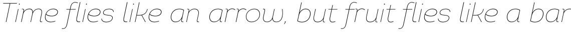 Intro Thin Italic