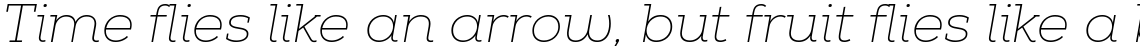Nexa Slab Thin Italic