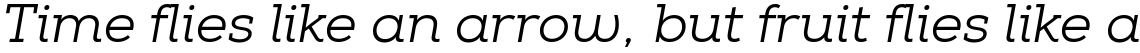 Nexa Slab Book Italic
