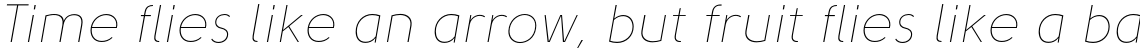 Solomon Sans Thin Italic