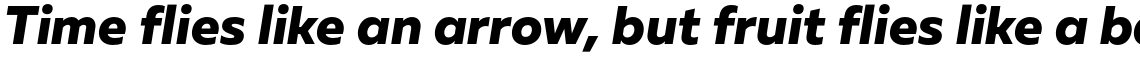 Muller Sans ExtraBold Italic