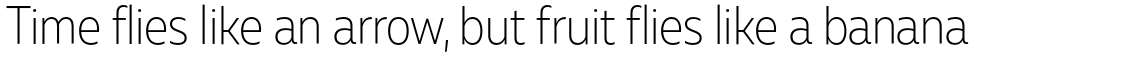 Muller Sans Narrow UltraLight