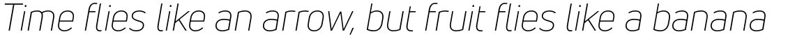 Uni Neue Light Italic
