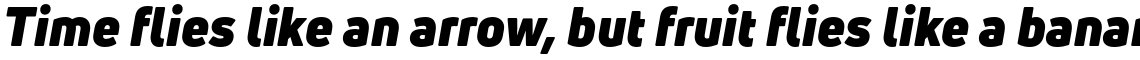 Uni Neue Black Italic
