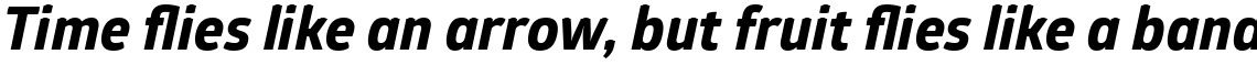 Glober ExtraBold Italic