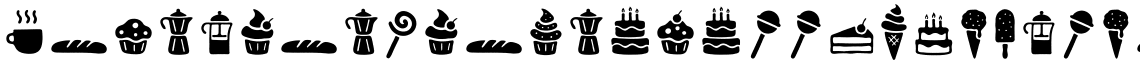 Zing Goodies Bakery Icons
