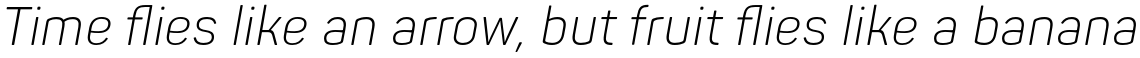 Panton Narrow Light Italic
