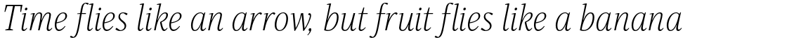 Singel Light Italic