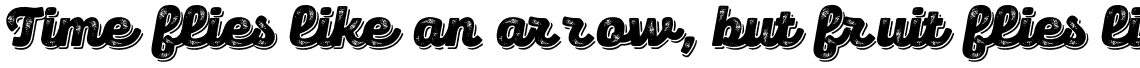 Panton Rust Script Black Grunge Shadow