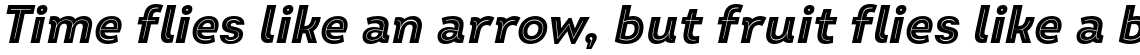 Intro Black Inline Oblique