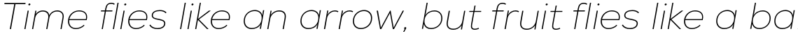 Nexa Thin Italic
