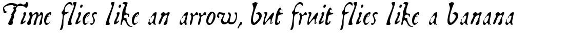 Telegdi Italic Alts