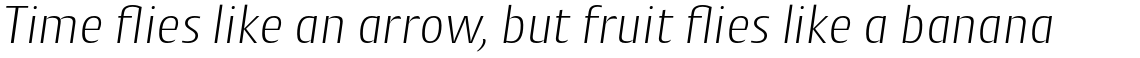 Cantiga Normal Extra Light Italic