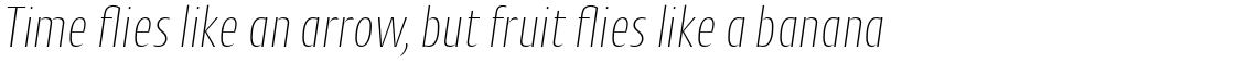 Cantiga Condensed Ultra Light Italic