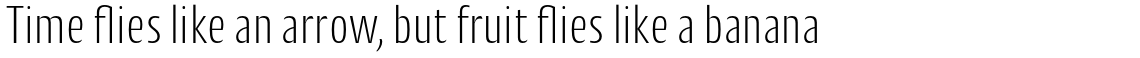 Cantiga Condensed Extra Light Roman