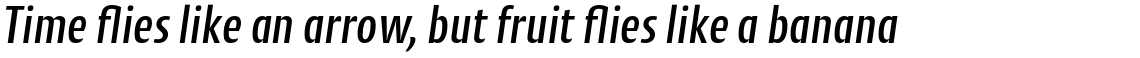 Cantiga Condensed Medium Italic