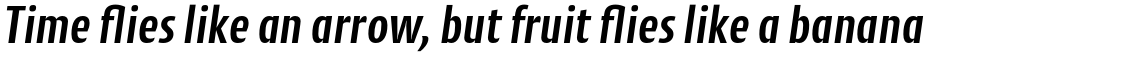 Cantiga Condensed SemiBold Italic