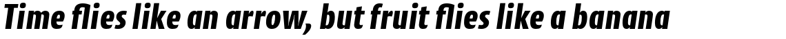 Cantiga Condensed Extra Bold Italic