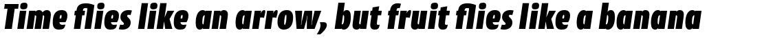 Cantiga Condensed Black Italic