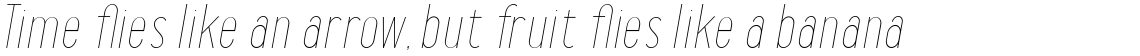 Maxwell Sans Ultra Light Italic
