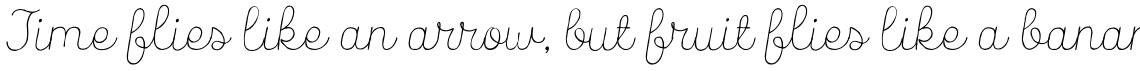 Catalina Script Light Italic