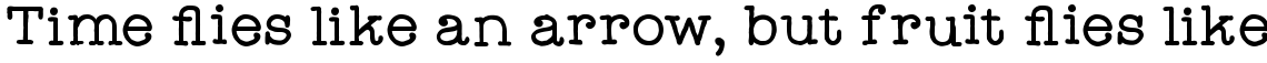 Catalina Typewriter Bold
