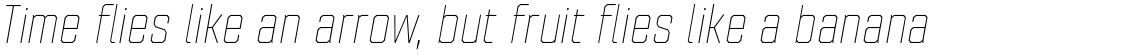 Refinery 35 Hairline Italic