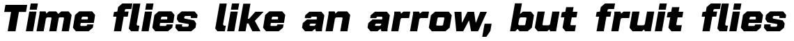 Refinery 75 Black Italic