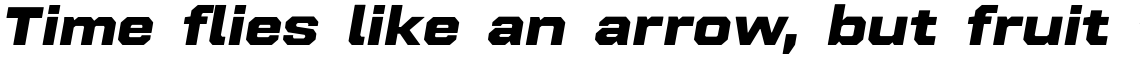 Refinery 95 Black Italic