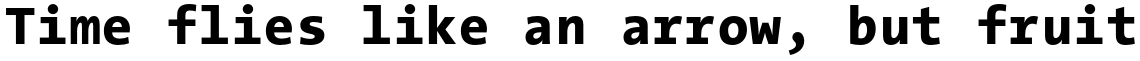 Thesis TheSans Mono Extra Bold