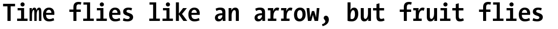 Thesis TheSans Mono Condensed Bold