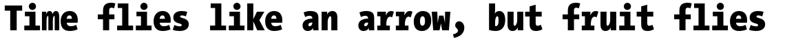 Thesis TheSans Mono Condensed Black
