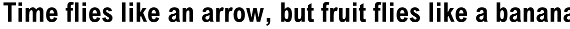 Arial Bold Condensed